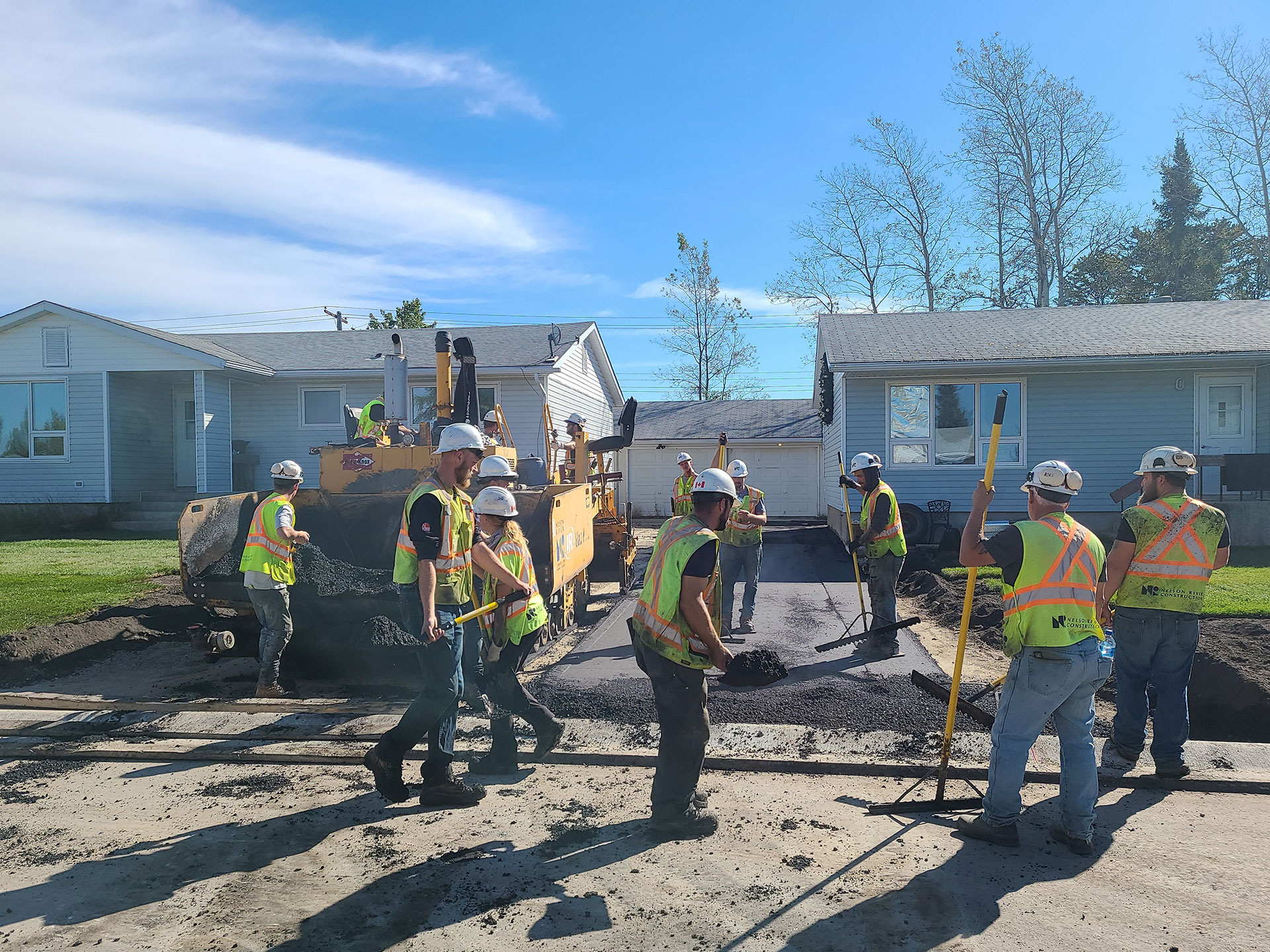 Gillam - Repaving a Driveway